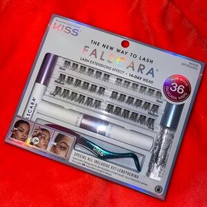 Kiss Falscara Lash Kit with Applicator and Bond & Seal